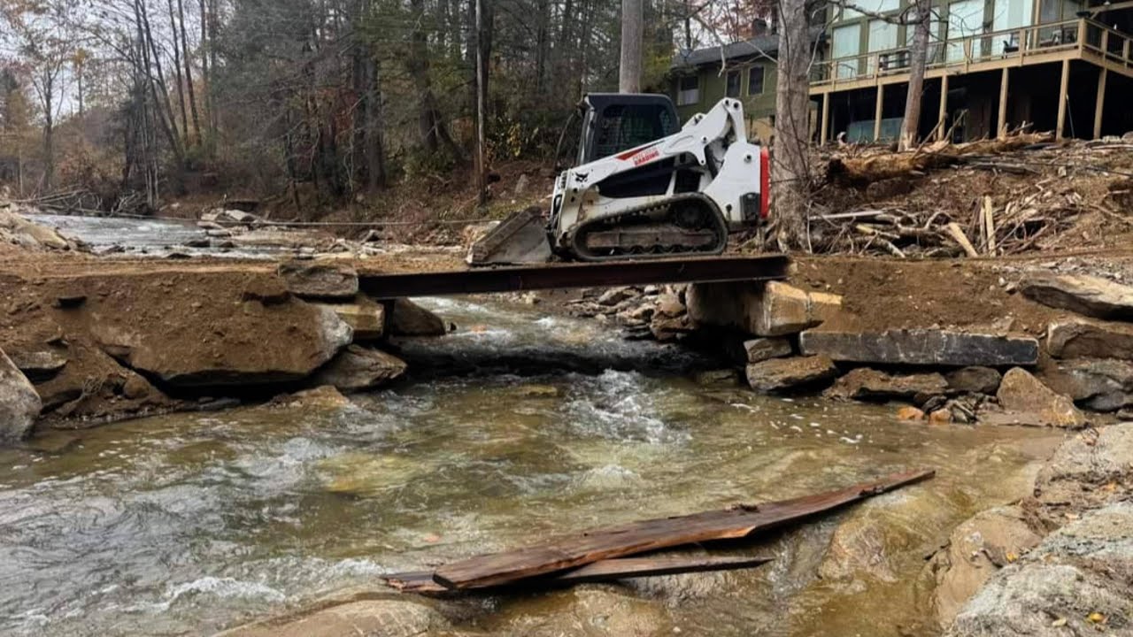 American Heroes are Rebuilding Bridges from the Rubble Left Behind from the Flood