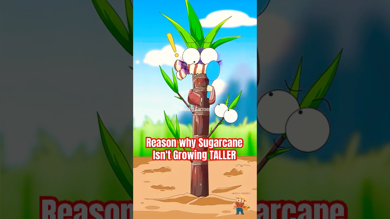 СТРАННАЯ причина, по которой ваш сахарный тростник не растет ВЫШЕ #сахарныйтростник #анимация