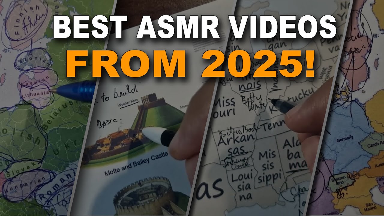 The Best ASMR Videos of 2025 (2+ Hours of Relaxing Triggers)
