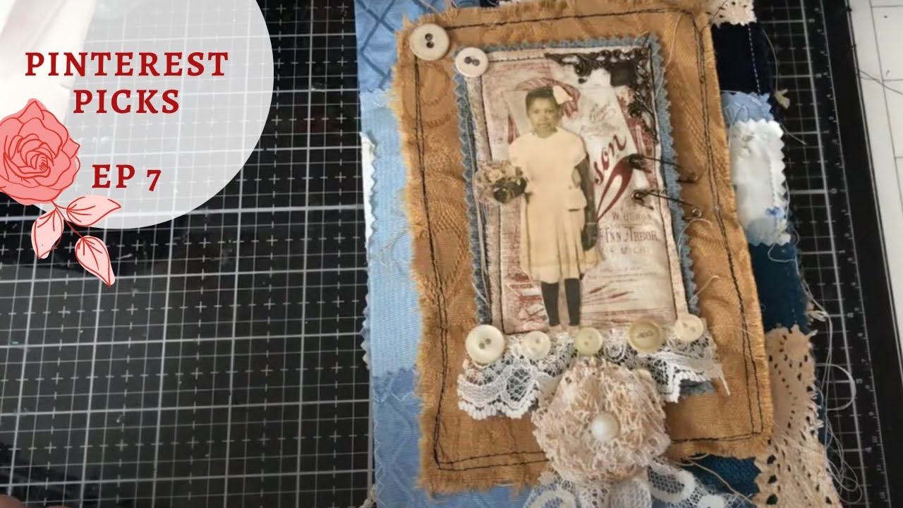 PINTEREST PICKS  ***  Ep 7 - Topper for Junk Journal Cover