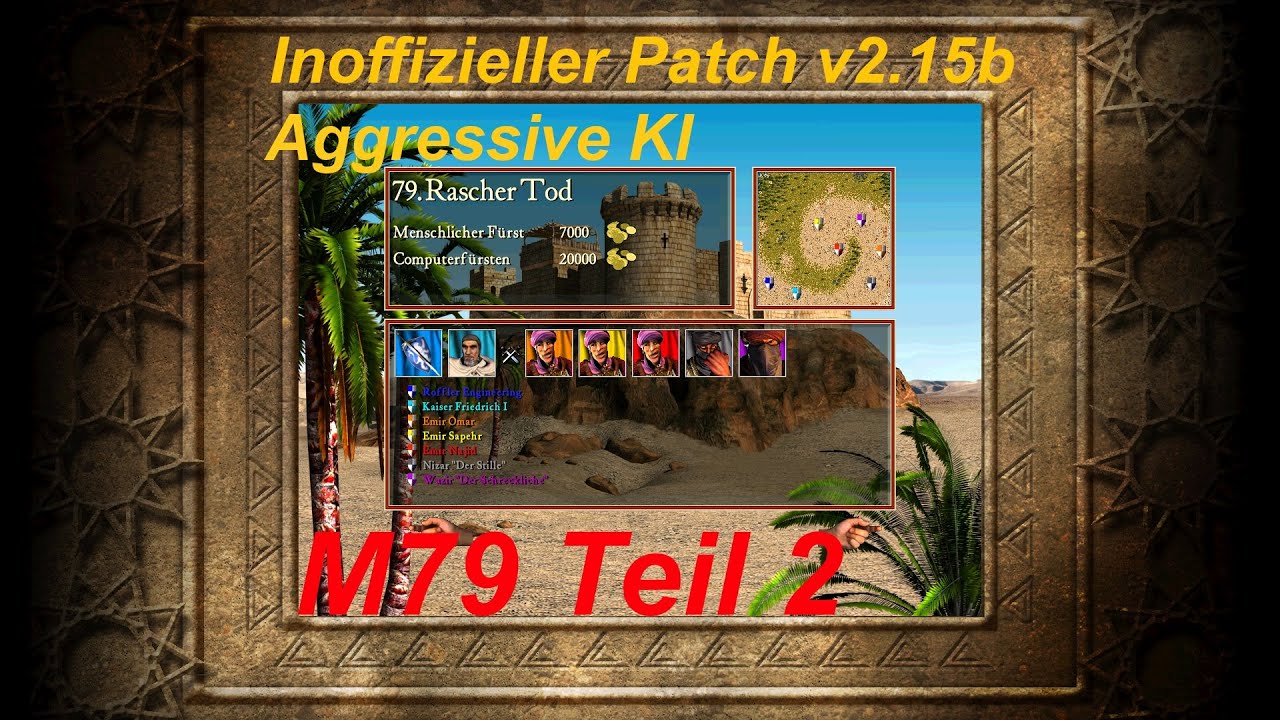 Stronghold Crusader HD M79: Rascher Tod - Teil 2 | Aggressive KI