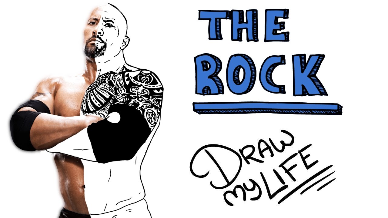 THE ROCK (DWAYNE JOHNSON) | Draw My Life