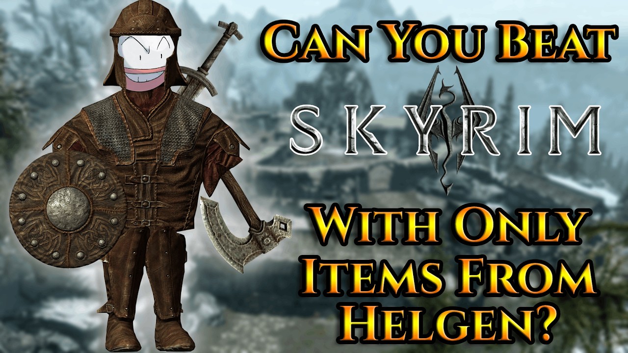 Can You Beat Skyrim With Only Items From Helgen?