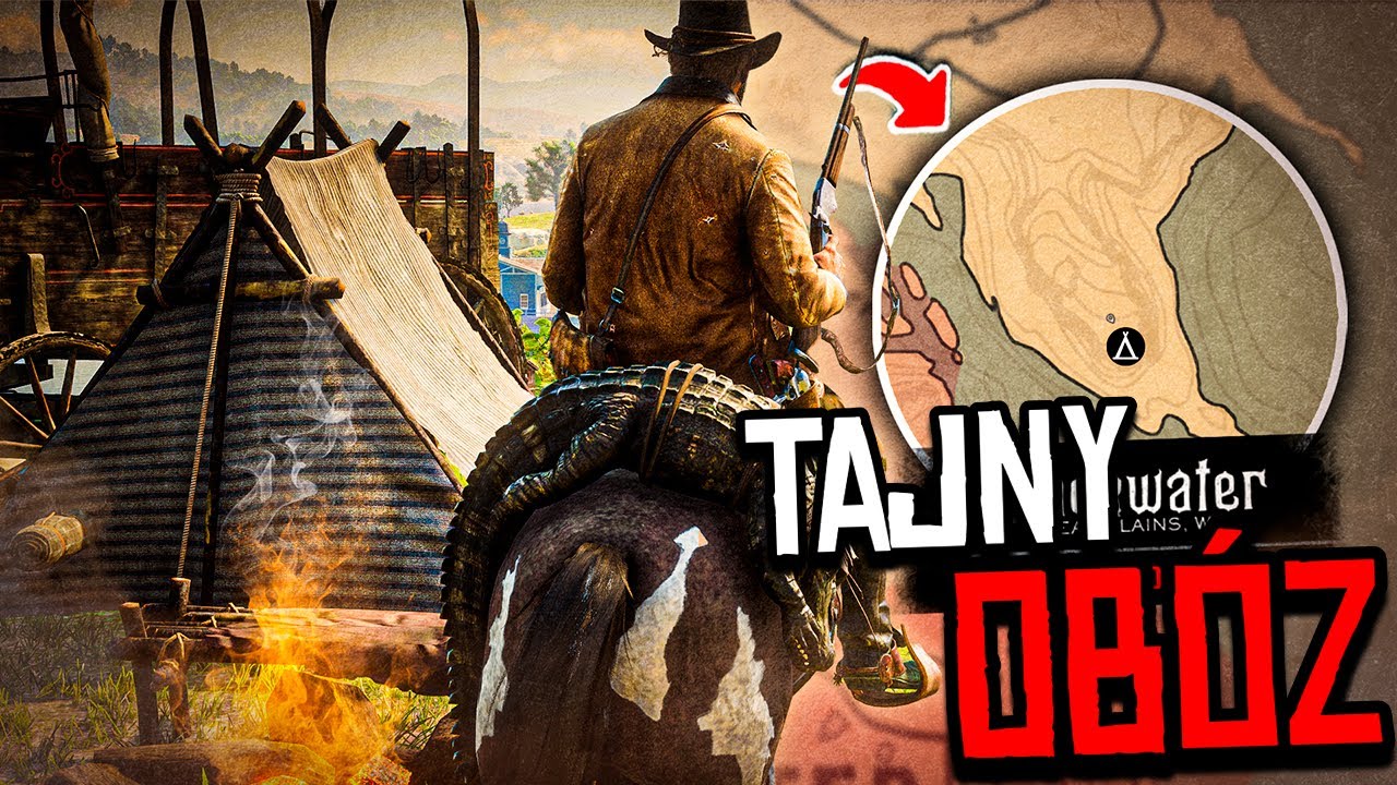 Gdzie Gang UKRYŁ SIĘ w Blackwater? – Lokalizacja Tajnego Obozu w RDR2