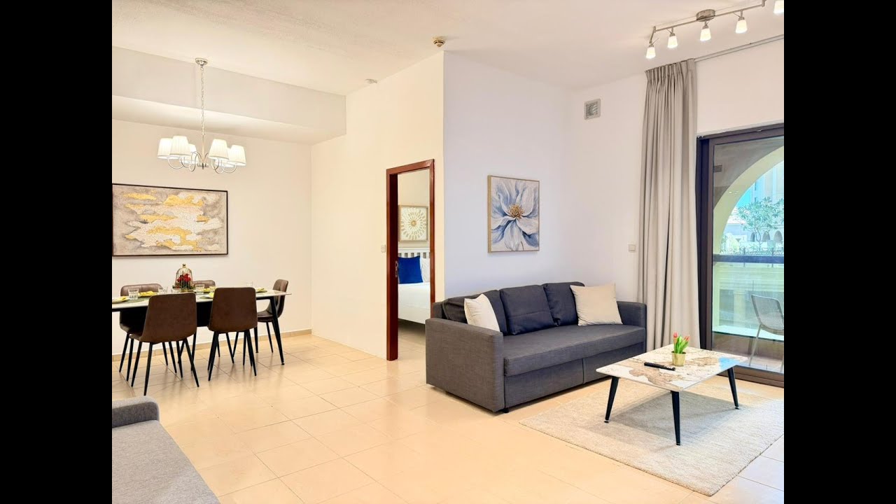 Spacious 4BR on JBR Beach Near Metro