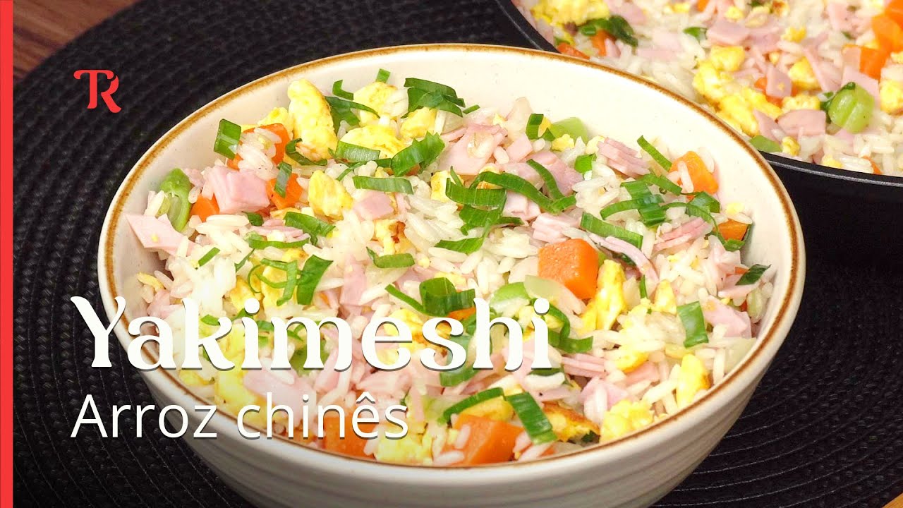 Aprenda a fazer o arroz primavera assim, n&atilde;o sobra nada aqui em casa!