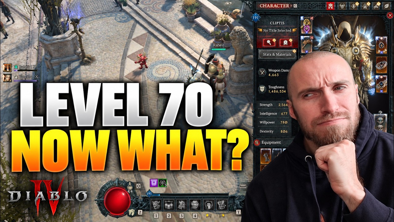 70 уровень: что дальше? ИДЕАЛЬНЫЙ гайд по эндгейму | Diablo 4, сезон 15