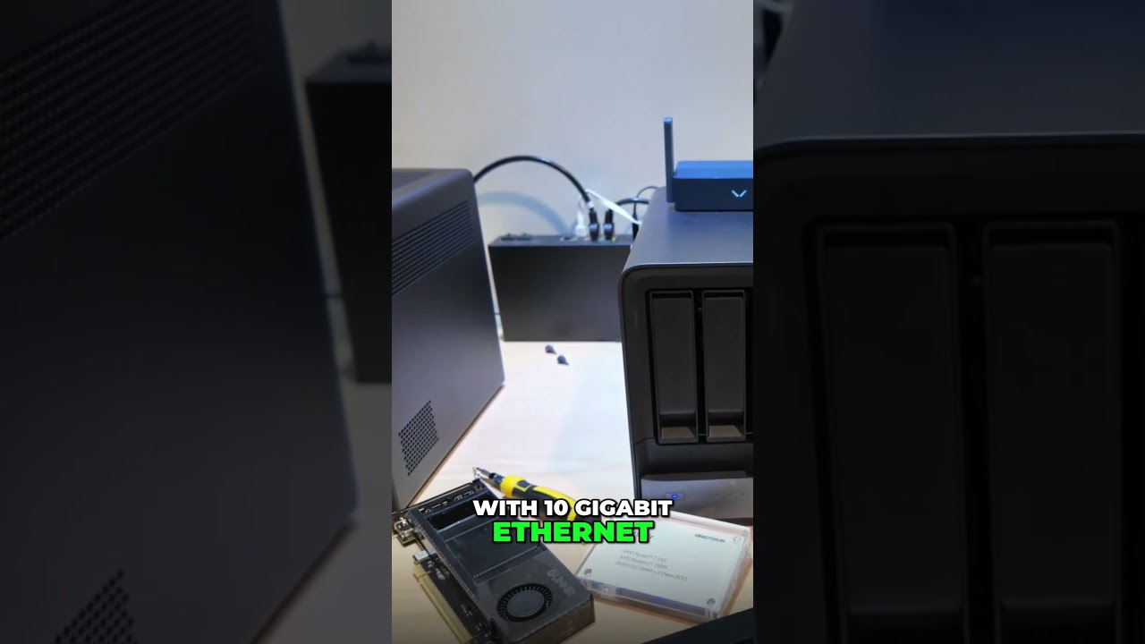 Moduł obliczeniowy MINISFORUM N5 Pro PCI, 10GbE, NVMe, ECC Moc pamięci RAM!
