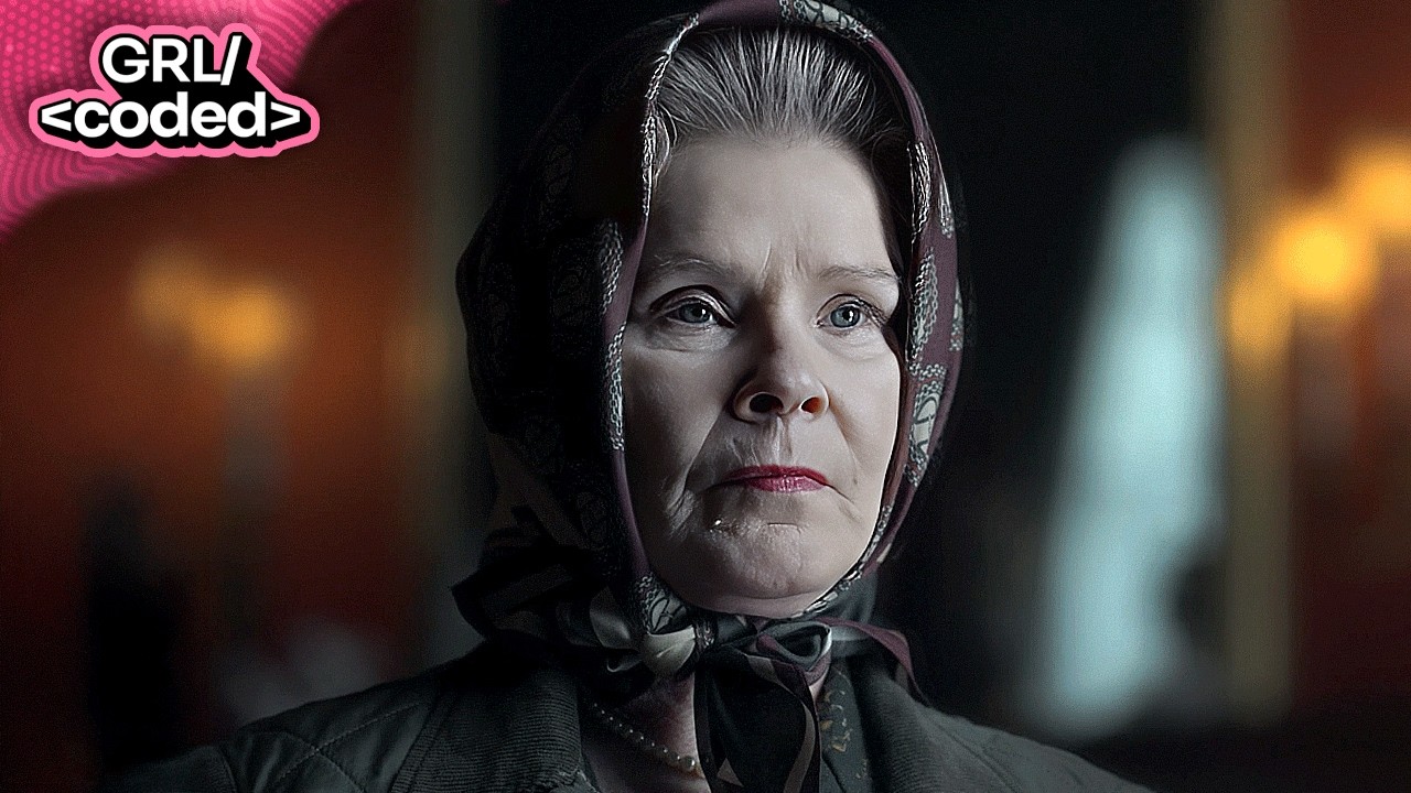 the crown (2022) - a tense walk between elizabeth and philip’s companion penny