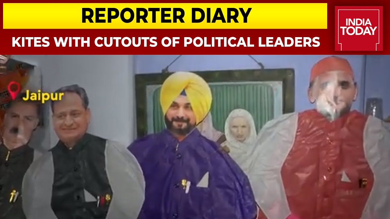 Jaipur: Kites With Large Cutouts Of Political Leaders Are Garnering Attention | Reporter Diary