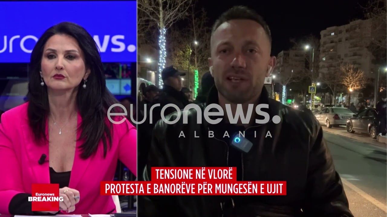Tensione në Vlorë!  Banorët përplasen me policinë për mungesën e ujit