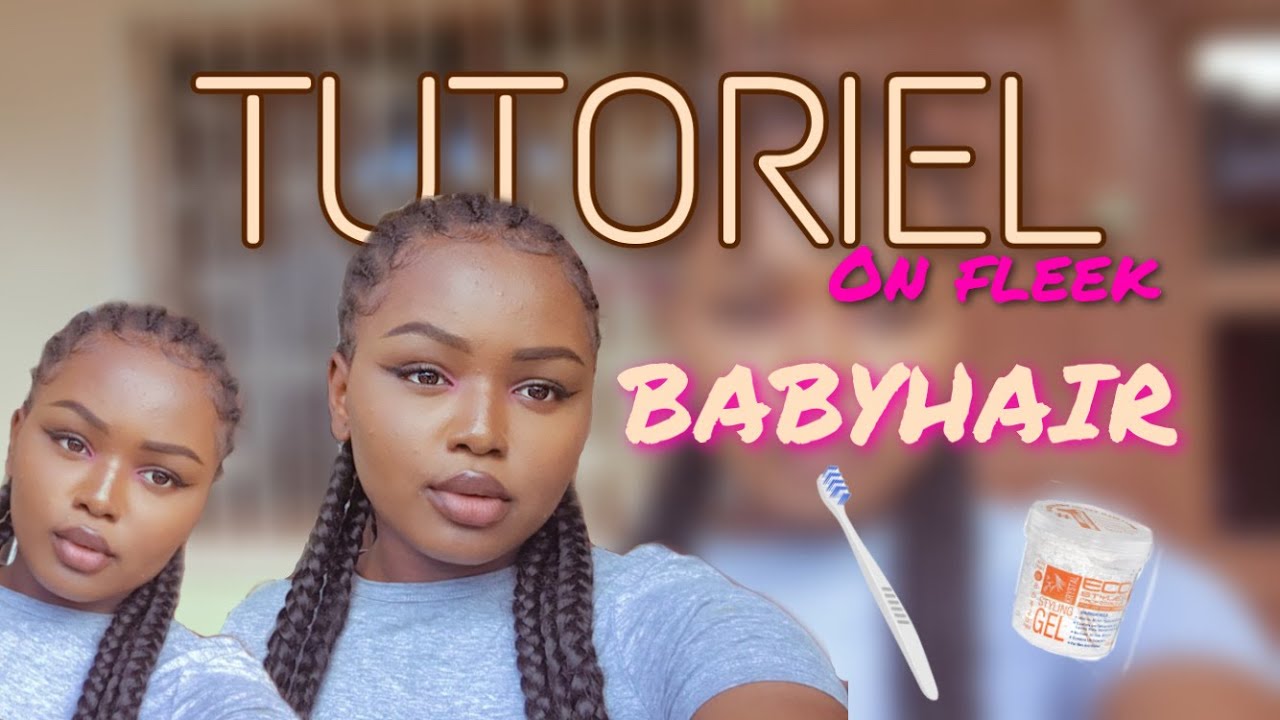 [TUTO] : REALISER DES BABY HAIR SUR CHEVEUX CRÉPUS | 2 STYLES