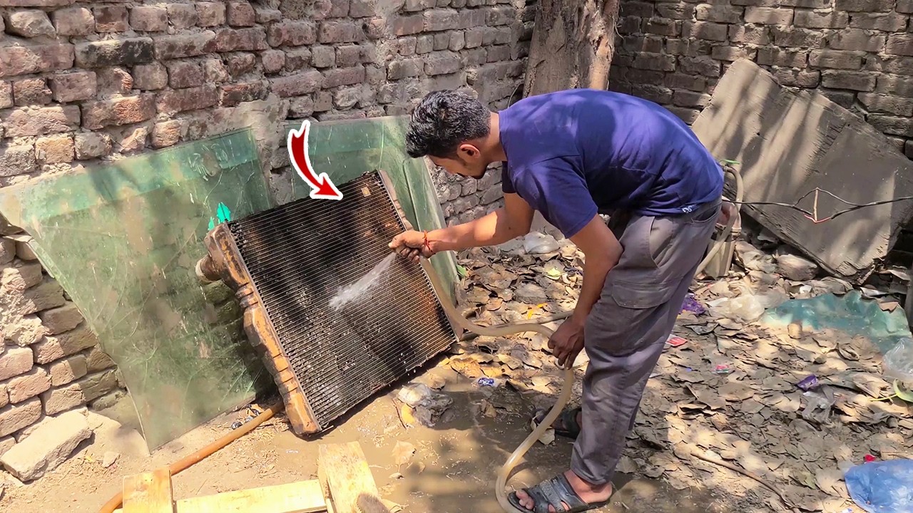 How to Repair a Truck's Radiator with DIY Methods│Radiator Restoration