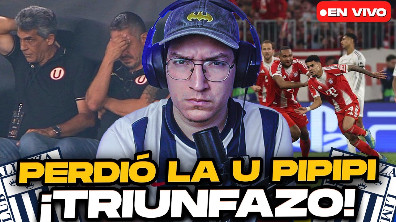 &iexcl;Alianza Lima PUNTERO! La U pierde pipipi | Real Madrid eliminado