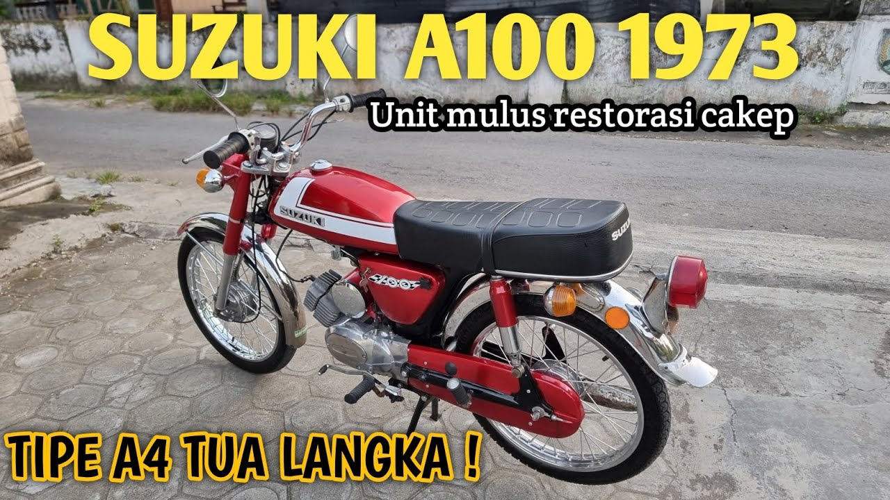 MOTOR LANGKA TUA A100 TIPE A4 1973 SIAP DIKOLEKSI ❗️083111189985 📲