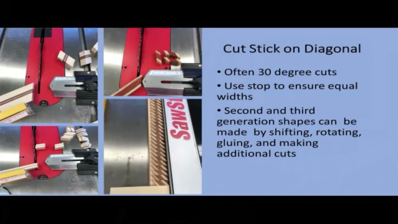 Making Pen Blanks from Segmented Project Leftovers