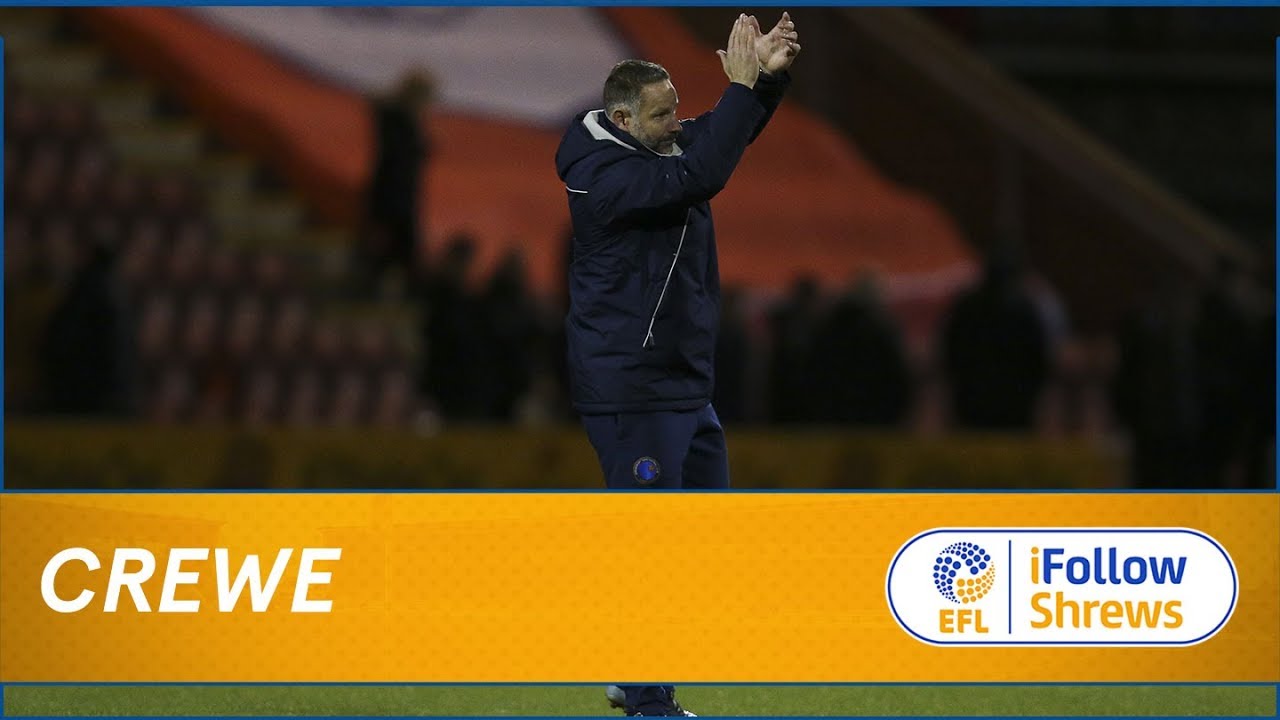 HIGHLIGHTS: Crewe 1 Shrewsbury Town 2
