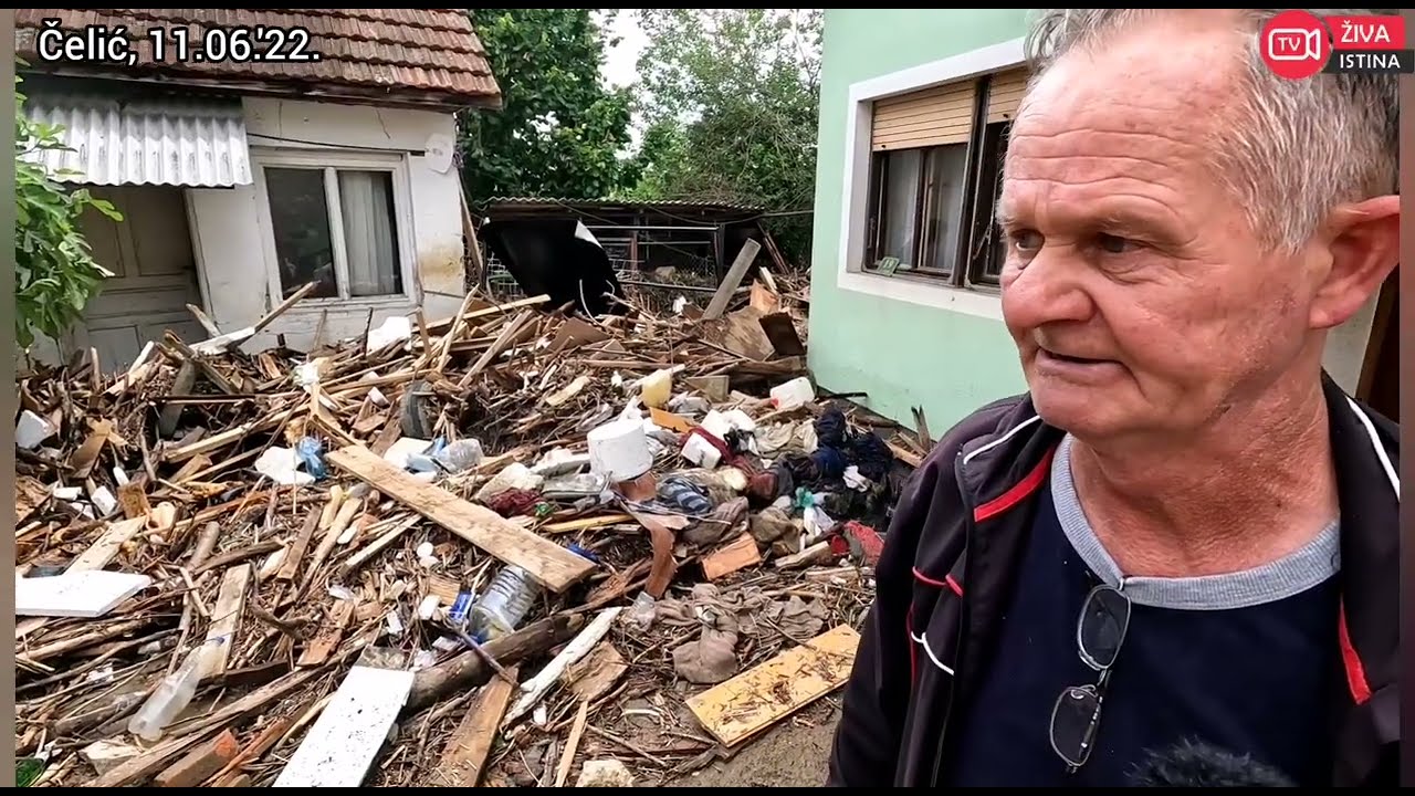ŽIVA ISTINA#Čelić nakon katastrofalne poplave. Čišćenje i zbrajanje...