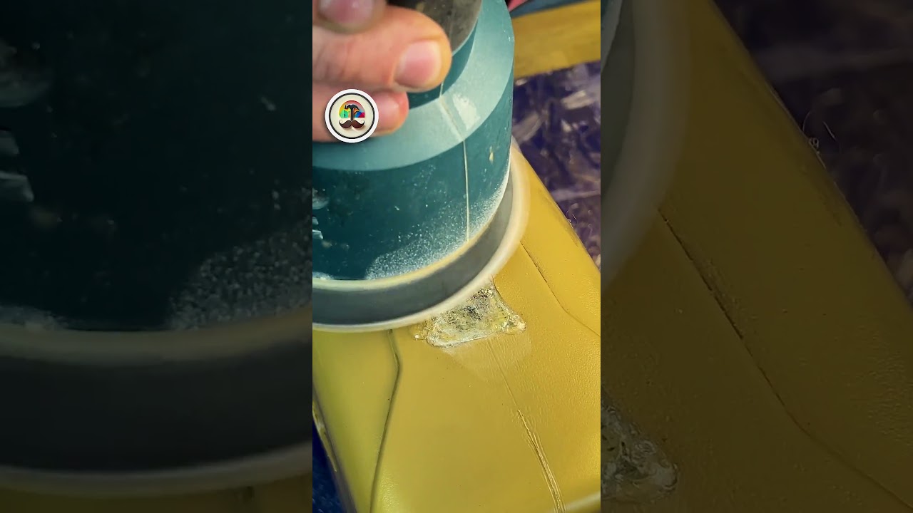 Plastic Canister Repair Hack With a Sieve! #tricks