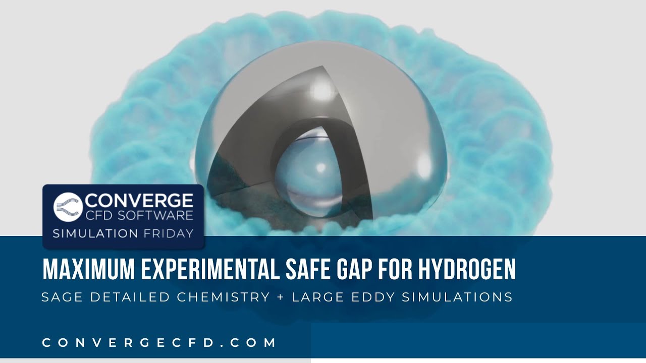 Simulating the Maximum Experimental Safe Gap for Hydrogen