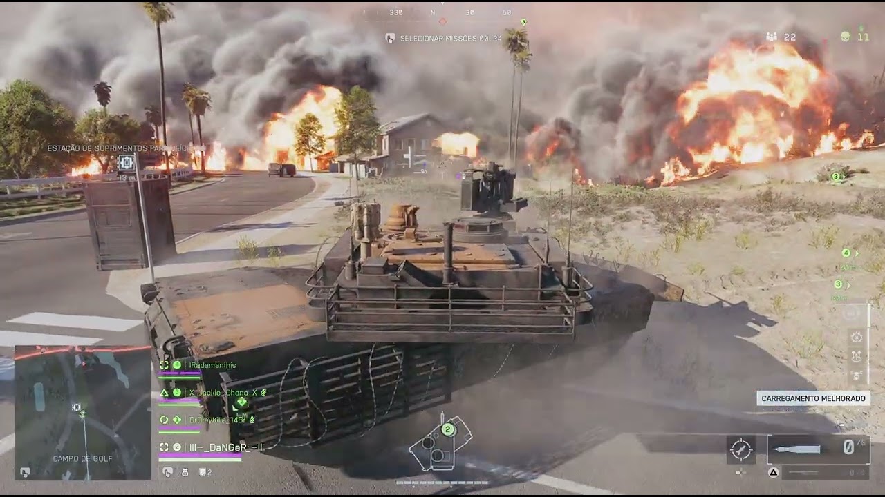 PARTIDA COMPLETA DANDO AULA DE TANK REDSEC