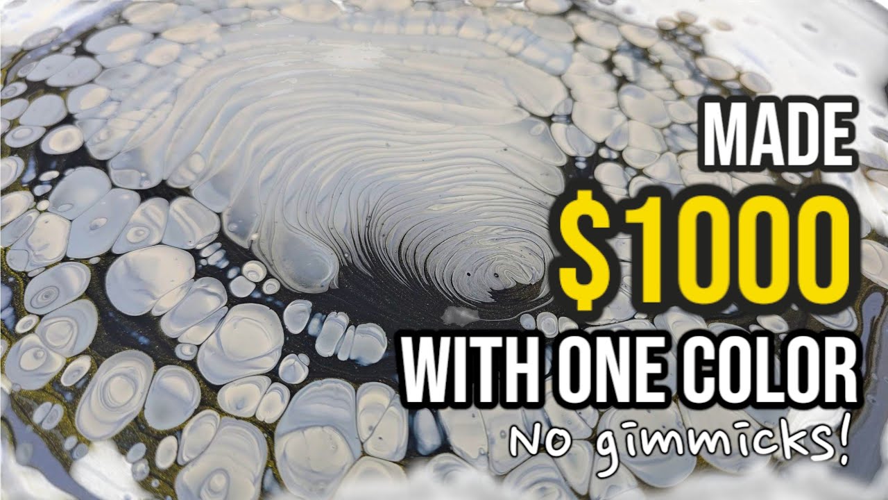 Minimalism SELLS! Made $1000 Selling My Art! How? One Technqiue, NO GIMMICKS!