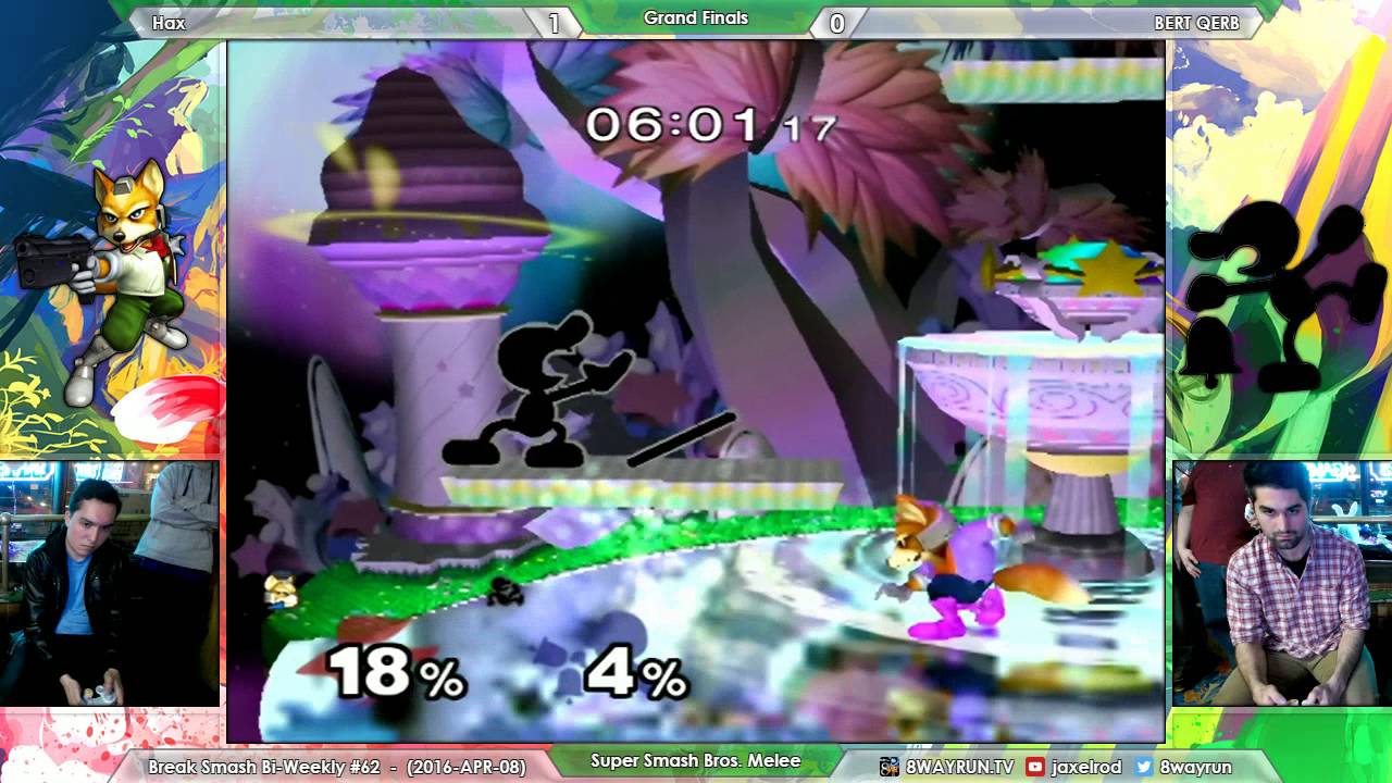 Break Smash #62   SSBM GF   Hax VS BERT QERB