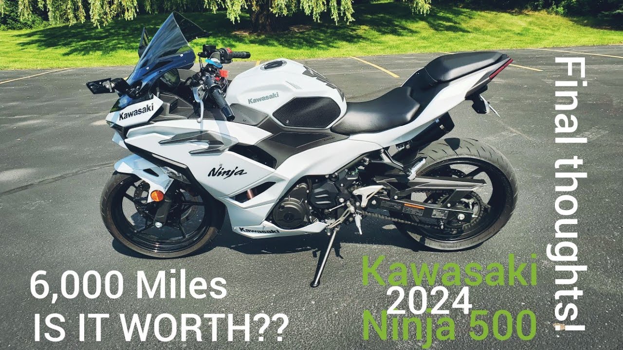 Kawasaki Ninja 500 2024 года | Обзор после медового месяца на 6000 миль | СТОИТ ЛИ ОНО ТОГО? | По...