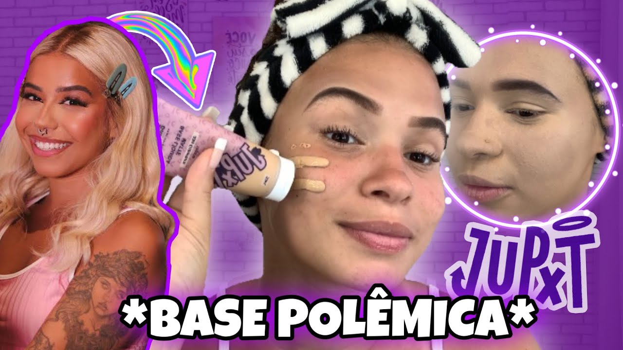 TESTEI A BASE POLÊMICA DA JUPXT *tô chocada😳*