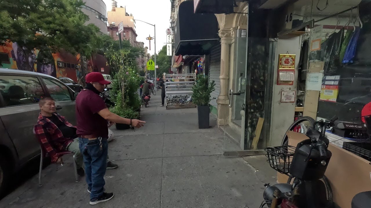 ⁴ᴷ⁶⁰ Walking NYC: Eldridge Street from East Broadway to Houston Street