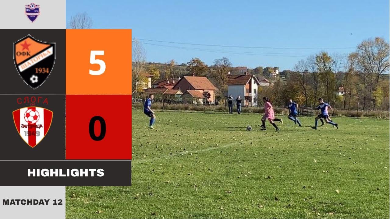 OFK Šatornja 5:0 FK Sloga Zagorica