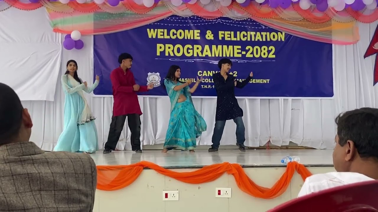 Farewell couple dance in remix song