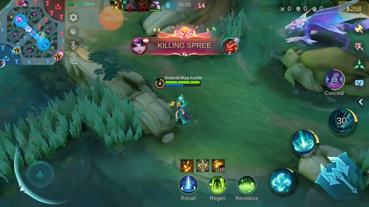 Selamat Miya Kadita Moba Legends 5v5 Vexana 