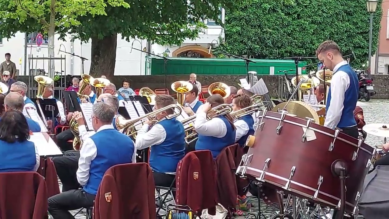 Musikverein Kirchdorf an der Iller.  Ulmer Parade Konzerte.  August 2025