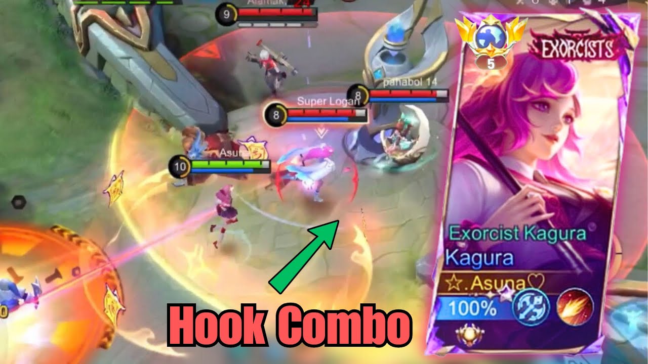 I TRIED KAGURA HOOK COMBO and THIS IS MY TEAM REACTION!😸 (Kagura Setting Control)