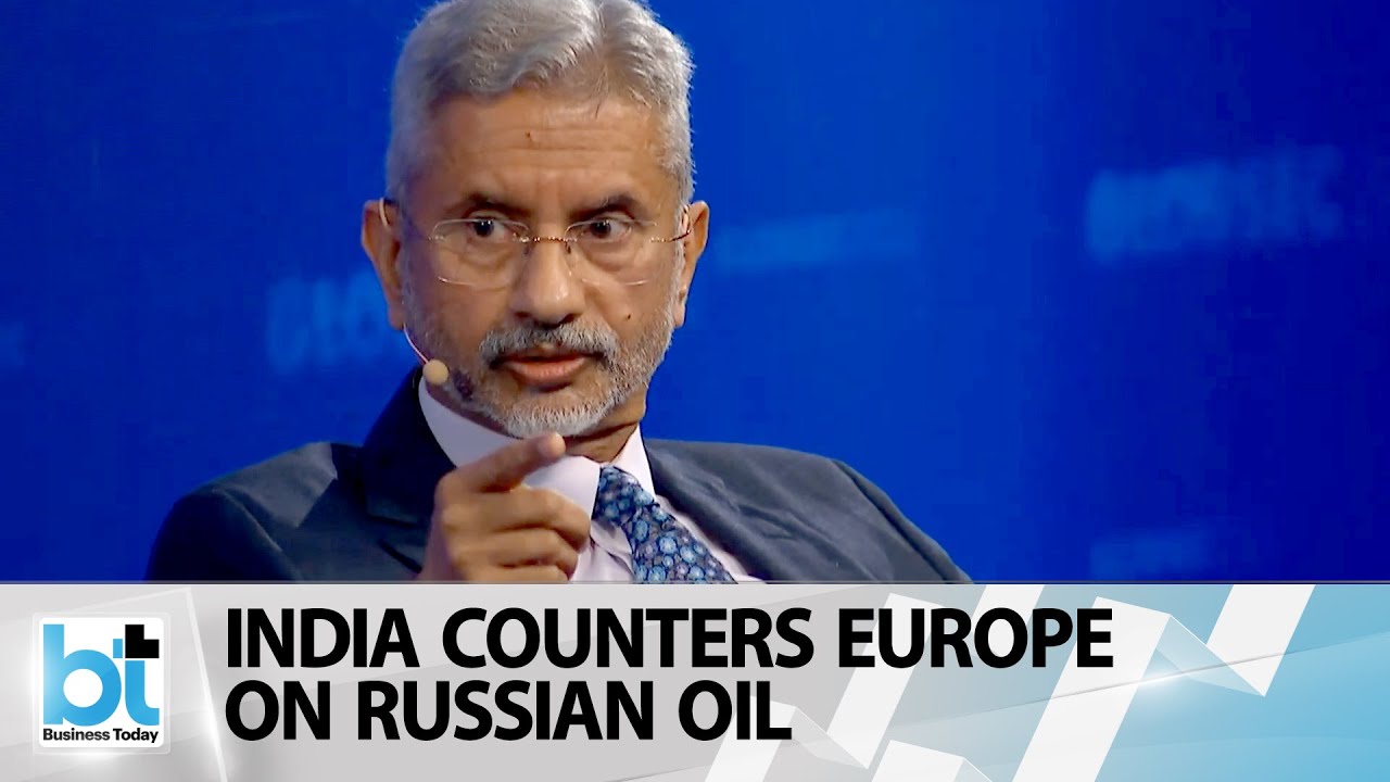 S Jaishankar’s rebuttal to a question on India buying ‘tainted’ Russian oil