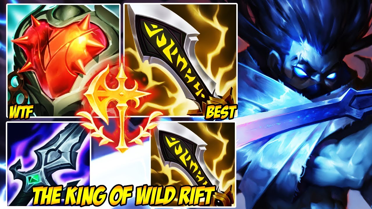 THE KING OF WILD RIFT WITH YASUO - THE MASTER OF WIND AND STEEL