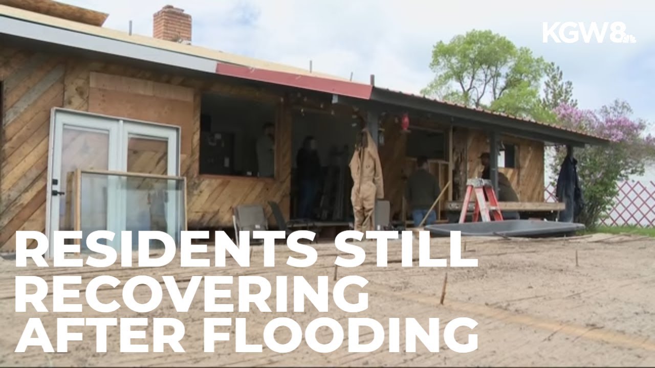 Residents in Burns, Oregon still recovering from devastating April flooding