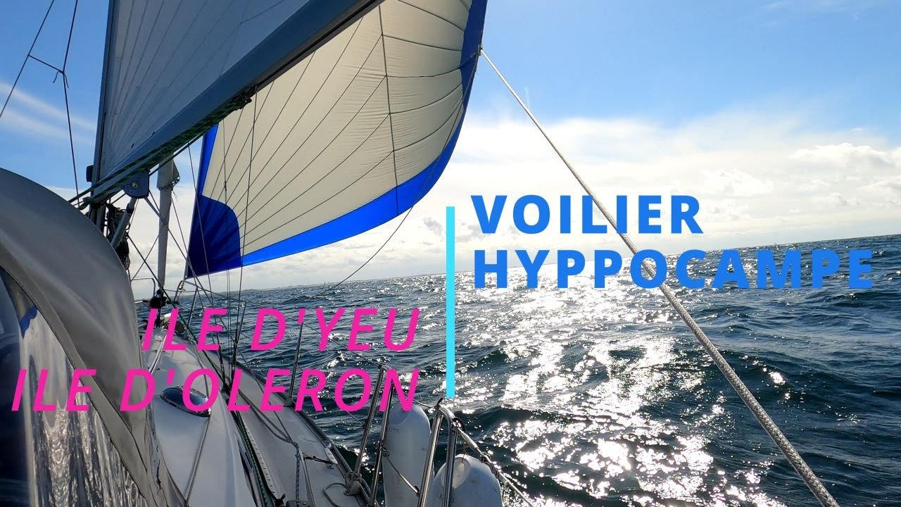 ILE D'YEU - ST DENIS D'OLERON. VOILIER HYPPOCAMPE. LA ROCHELLE. #74