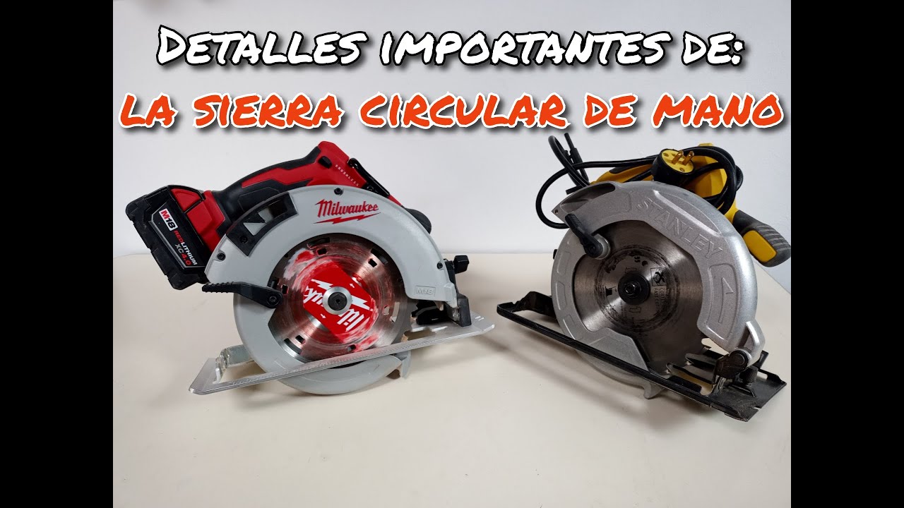 Cómo elegir tu nueva Sierra Circular ? Detalles Más Importantes