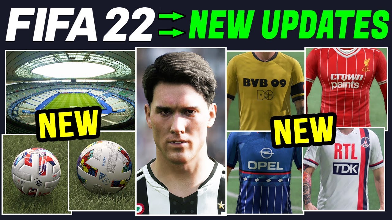 FIFA 22 NEWS | NEW Updates, Stadiums, Face Scans, Balls & Classic Kits