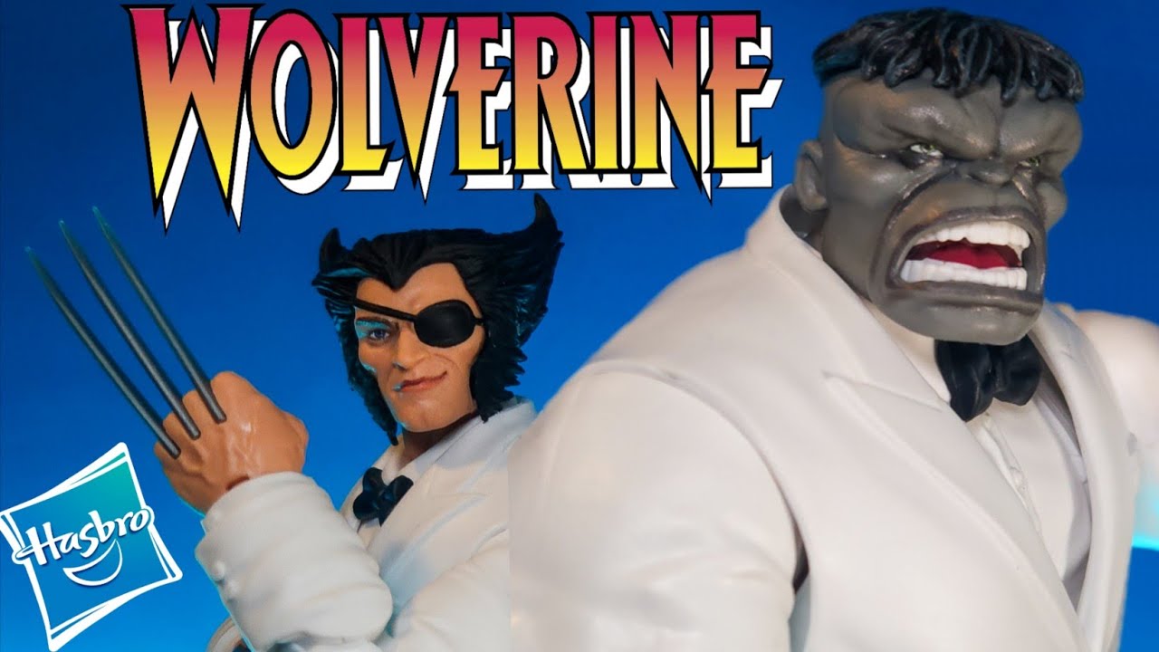 Comic Accurate?🤔 Wolverine Patch & Joe Fixit Hulk Hasbro Marvel Legends Action Figure #marvel #hulk