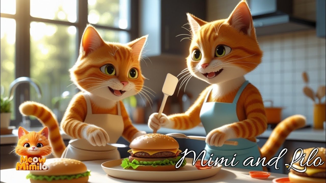 Mimi and Lilo Burger Adventure | meow mimilo