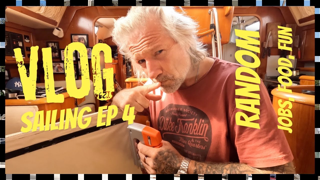 Life as Liveaboard Sailboat VLOG Ep 4 Food, FUN, Random JOBS in GREECE Moody 38CC Bilge alarm