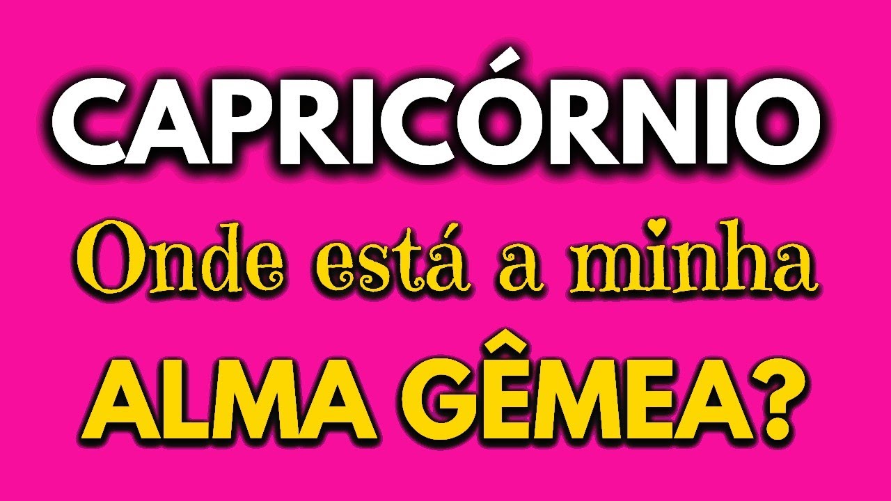 ♑ CAPRICÓRNIO 💞 UM AMOR PRA CHAMAR DE SEU... 💍