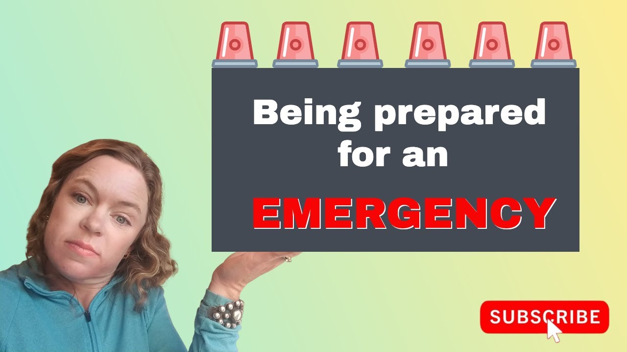 Planning for an emergency at home