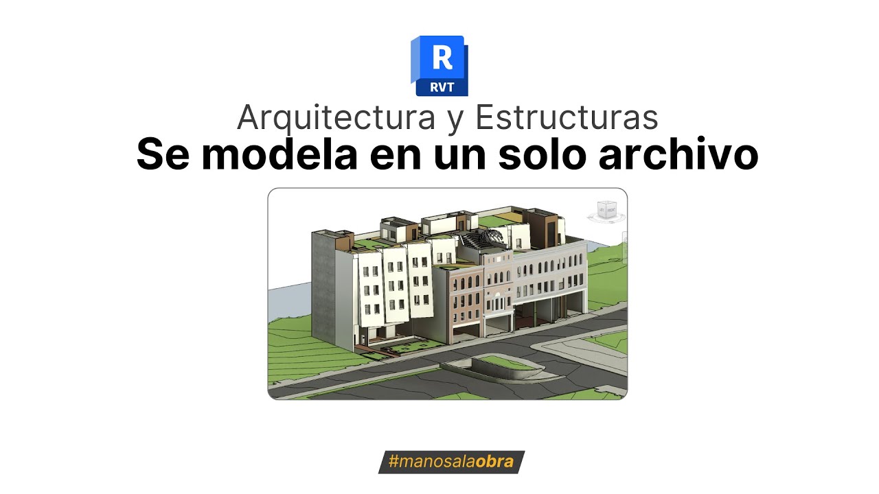 REVIT: ARQUITECTURA Y ESTRUCTURAS SE MODELA EN UN SOLO ARCHIVO? 🤔