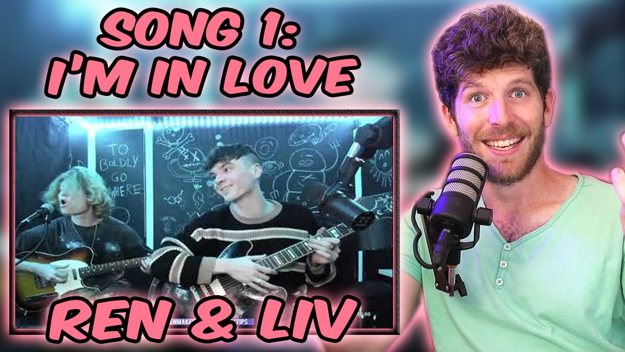 Ren and Liv i'm In Love Reaction