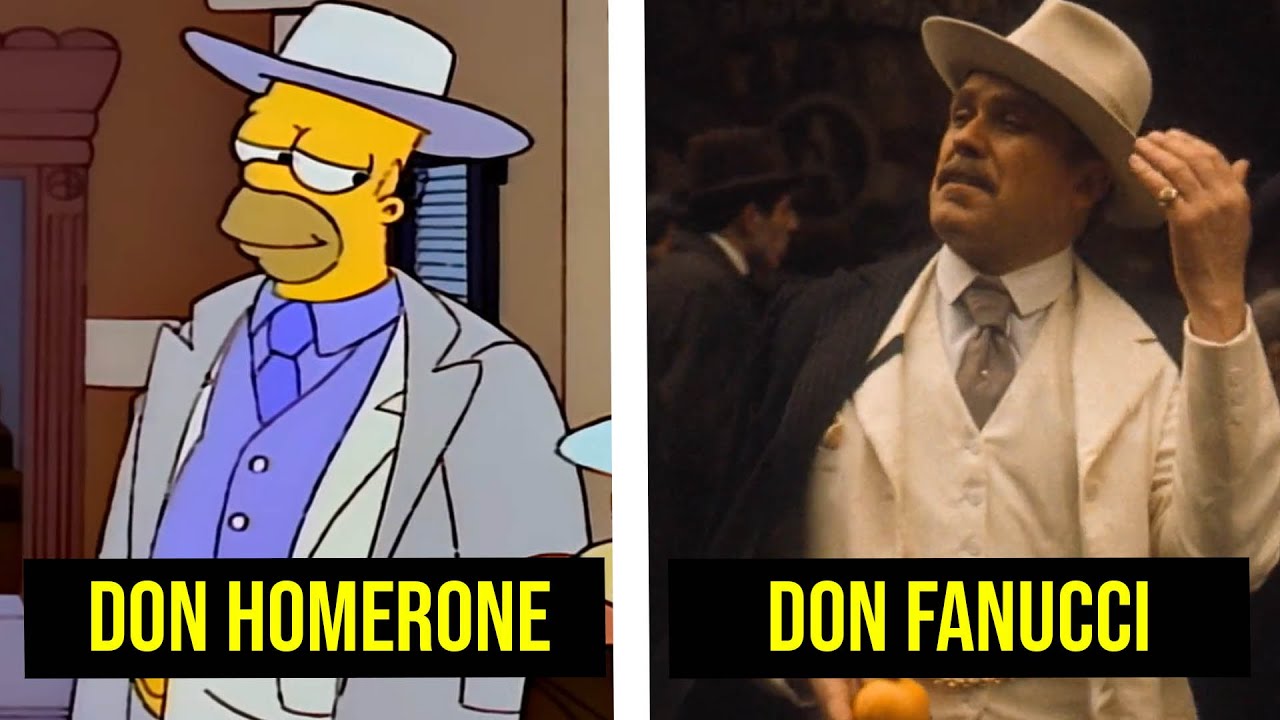 28 REFERENCIAS DEL PADRINO EN LOS SIMPSON