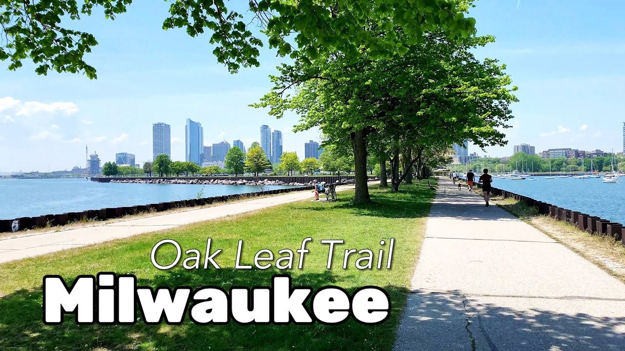 Milwaukee Oak Leaf Trail , A beautiful Trail for a walk in Milwaukee Wisconsin